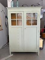 SALE: antieke linnenkast, houten vintage voorraadkast, Ophalen, 100 tot 150 cm, -, -