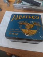 🔴 Oud sigaren blik Albatros 50 sigaren Amarillo, Ophalen of Verzenden, Gebruikt, Overige