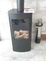 Dru Trio Gashaard met Gesloten Verbranding, Ophalen, Zo goed als nieuw, Vrijstaande haard, Gashaard