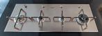 Smeg design onbouw gasfornuis 4 pits PX1402NLK, Witgoed en Apparatuur, Kookplaten, Ophalen, Gebruikt, Inbouw, Gas