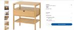 Nordkisa IKEA 60 cm X 40 cm Bamboe, Ophalen, Overige materialen, 45 tot 65 cm, 55 tot 70 cm