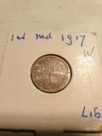 1 Cent  1917, Postzegels en Munten, Munten | Nederland, Ophalen of Verzenden, 1 cent