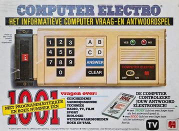 Jumbo Computer Electro deel 1, 2 én 3 uit 1980; beschikbaar voor biedingen