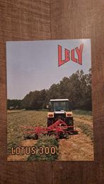 Folder LELY LOTUS 300 cirkelharkschudder, Ophalen of Verzenden, Zo goed als nieuw, Folder