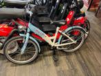 Geweldige blauw-witte kinderfiets, Fietsen en Brommers, Fietsen | Kinderfietsjes, Ophalen, Gebruikt, 20 inch of meer, Overige merken