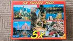 Puzzel: 5x 1000 stukjes - Duitsland, India en Engeland, Ophalen of Verzenden, 500 t/m 1500 stukjes, Zo goed als nieuw, Legpuzzel
