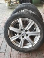 Aluminium velgenset voor Renault en Nissan met winterbanden, Ophalen, Gebruikt, 16 inch, Banden en Velgen