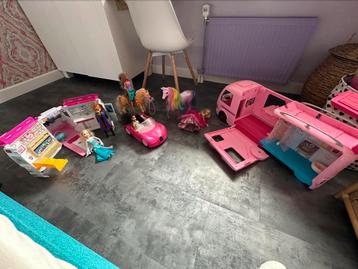 Barbie camper dreamtopia paard ambulance etc. beschikbaar voor biedingen
