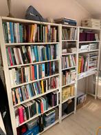 Handige Lundia stellingkasten/boekenkast (incl bureau) - wit, Ophalen, Gebruikt