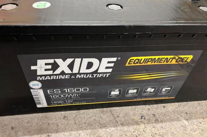 Camper gel accu 1600 Wh / 140 Ah / 12V / 1600 ES, Auto-onderdelen, Accu's en Toebehoren, Nieuw, Ophalen of Verzenden