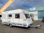 Bürstner Artstep 420 TS bj 2002 +voortent mover sta, Caravans en Kamperen, Kachel, Bedrijf, Treinzit, 750 - 1000 kg