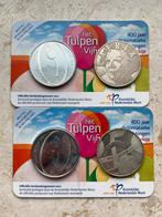 Nederland 4x 5 euro munt waaronder zilver, Zilver, Ophalen of Verzenden