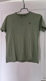 Lyle & Scott shirt mt 164, olijf groen, Jongen, Ophalen of Verzenden, Zo goed als nieuw, Shirt of Longsleeve