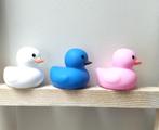 81 bad eendjes verschillende kleuren, Ophalen of Verzenden, Zo goed als nieuw