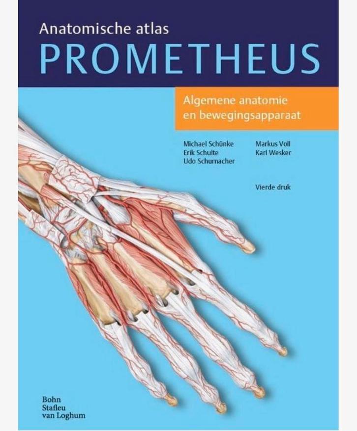 Prometheus Anatomie Atlas - Vierde Druk, Boeken, Studieboeken en Cursussen, Gelezen, WO, Beta, Ophalen of Verzenden