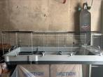 Ferplast konijnenhok 162, Dieren en Toebehoren, Knaagdieren en Konijnen | Hokken en Kooien, Kooi, 110 cm of meer, Zo goed als nieuw