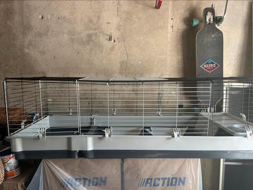 Ferplast konijnenhok 162, Dieren en Toebehoren, Knaagdieren en Konijnen | Hokken en Kooien, Zo goed als nieuw, Kooi, Minder dan 60 cm