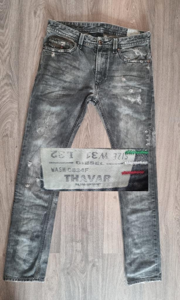 Diesel THAVAR W31 L32 * 31x32 - slim skinny - #D2645, Kleding | Heren, Spijkerbroeken en Jeans, Zo goed als nieuw, W32 (confectie 46) of kleiner