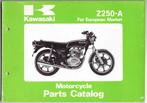 Kawasaki Z250 A Parts List (1854z), Verzenden, Kawasaki