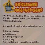 Schoonmaakster, Vanaf 10 jaar, Overige vormen