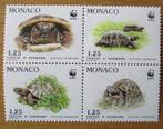 Griekse landschildpad, WWF serie van Monaco, 1991, Verzenden, Postfris, Dier of Natuur