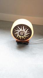 Solide tafellamp steen met mooi motief, Ophalen, Nieuw, Overige materialen, Minder dan 50 cm