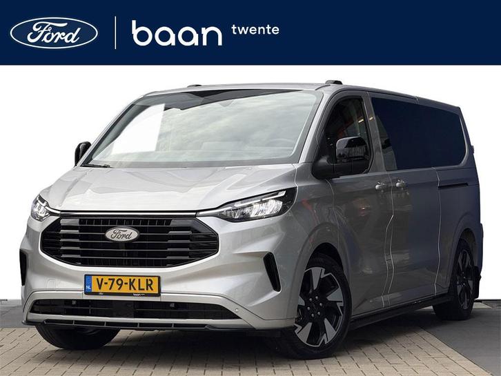 Ford Transit Custom 320 2.0 TDCI L2H1 Limited Dubbel Cabine, Auto's, Bestelauto's, Bedrijf, Te koop, ABS, Achteruitrijcamera, Adaptive Cruise Control
