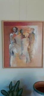 Pracht Schilderij gesigneerd Paula Evers '97, Ophalen of Verzenden