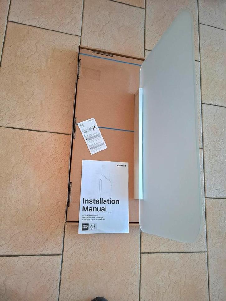 Geberit luxe schaamschot(ten)  NIEUW! en trespa schaamschot, Huis en Inrichting, Badkamer | Complete badkamers, Nieuw, Ophalen