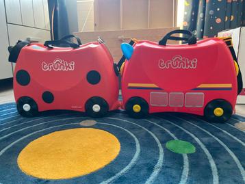 2 Trunki kinderkoffers beschikbaar voor biedingen