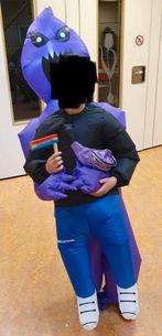 Opblaasbaar alien carnavalspak, maat kind, Ophalen, Zo goed als nieuw, Jongen of Meisje
