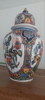 Makkumer aardewerk vazen - handbeschilderd - set van 3, Huis en Inrichting, Woonaccessoires | Vazen, Ophalen, Gebruikt, Overige kleuren