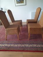 eetkamerstoelen, Ophalen, Gebruikt, Bruin, Riet of Rotan