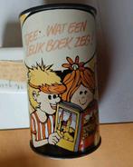 Vintage spaarpot Nederlandse Boekenclub, Ophalen of Verzenden, Gebruikt, Metaal of Blik, Overige thema's