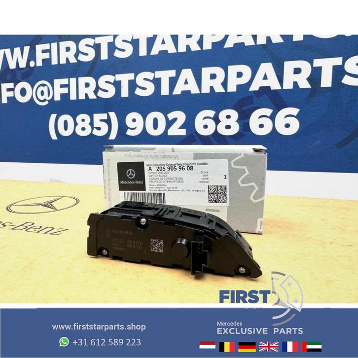 W205 C63 W253 GLC63 comand bediening knop L/R multimedia sch, Auto diversen, Tuning en Styling, Ophalen of Verzenden