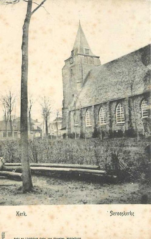 (380-773-011) Serooskerke Kerk, Verzamelen, Ansichtkaarten | Nederland, Zeeland, Verzenden