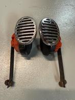 Claxonset oldtimer 12V Volvo Amazon incl steunen, Ophalen of Verzenden, Gebruikt, Volvo