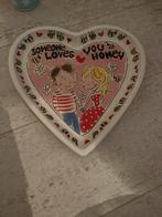 Blond Amsterdam Hartjesschaal, Ophalen, Gebruikt, Porselein of Keramiek, Schaal