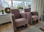 Fauteuils 2x, Ophalen, Gebruikt, Minder dan 75 cm, Stof