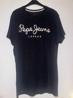 Pépé jeans zwart zwarte tshirt shirt S slim, Gedragen, Maat 48/50 (M), Zwart, Verzenden
