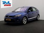 Ford Focus 2.5 ST * Origineel Nederlands * 226PK RECARO Navi, 65 €/maand, Stof, Gebruikt, Blauw