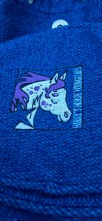 Blauwe Rugzak met Paard, Ophalen of Verzenden, Gebruikt, Minder dan 25 cm, Minder dan 30 cm