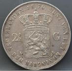 Zilveren rijksdaalder 1870 - 2 1/2 gulden 1870 -  Willem 3, Postzegels en Munten, Munten | Nederland, Koning Willem III, Verzenden