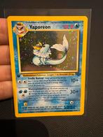 Vaporeon Holo First edition Jungle Dutch/ Nederlands Pokemon, Ophalen of Verzenden, Zo goed als nieuw