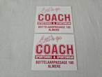 Coach Almere stickers, Verzamelen, Ophalen of Verzenden, Zo goed als nieuw, Overige typen