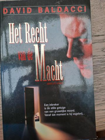 David Baldacci - Het recht van de macht beschikbaar voor biedingen