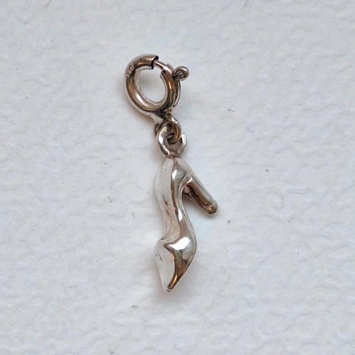 Zinzi bedel zilver hanger ketting zilveren bracelet pump 925, Sieraden, Tassen en Uiterlijk, Bedels, Nieuw, Overige merken, Zilver