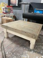 Houten Salontafel met Robuuste Look, Ophalen, Gebruikt, 50 tot 100 cm, Minder dan 50 cm