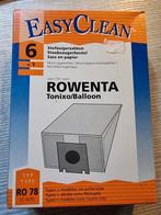 EasyClean Stofzuigerzakken Rowenta Tonixo/Balloon (6+1), Ophalen of Verzenden