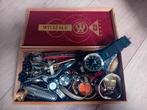 Doosje met horloges verkocht, Overige merken, Overige materialen, Gebruikt, Polshorloge